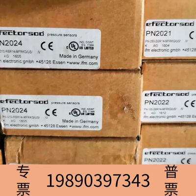 盛世IFM PN2024 压力传感器 PN-010-R