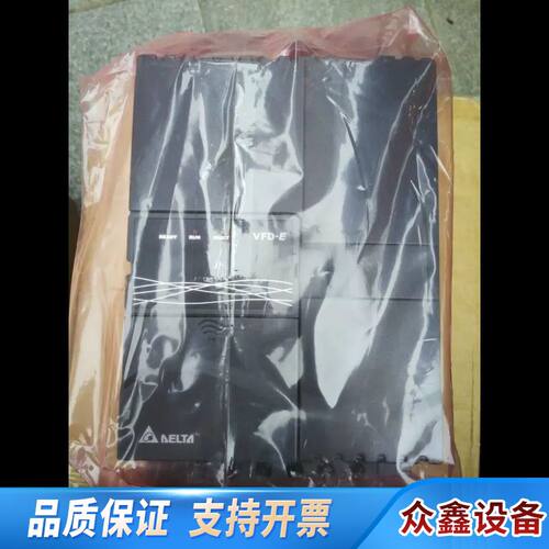 VFD0110E43A 变频器，面板KPE-LE02需另
