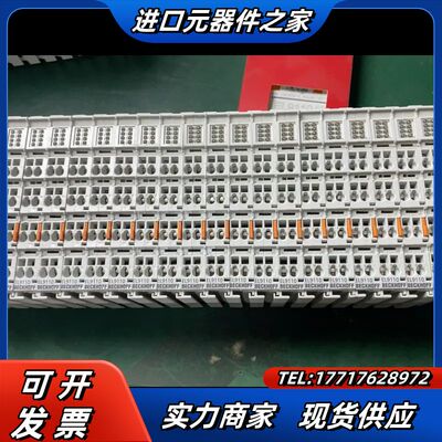 倍福EL9110电压供应终端模块，24V DC，大10A。议价