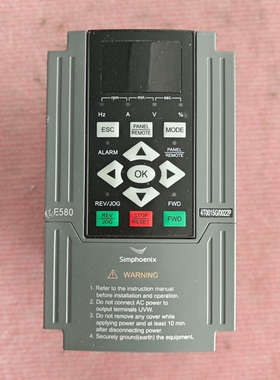 四方变频器E580-4T0015G/4T0022P，三相38详谈