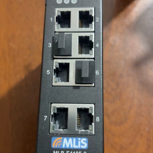 议价MLIS工业交换机MLB-E4105-8，，功能正常