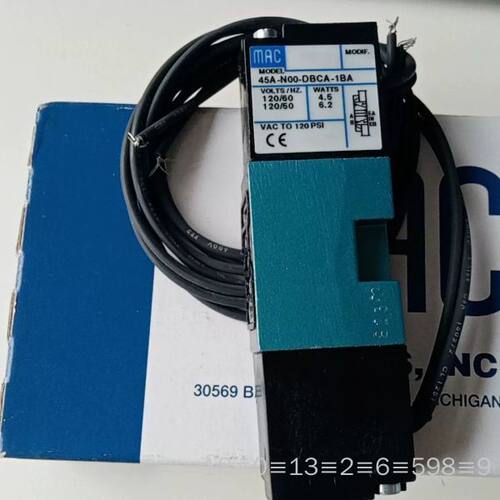 MAC电磁阀45A-N00-DBCA-1BA，正议价