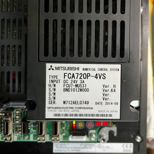 M700系列，FCA720P-4VS，无法进入系统，报警议价