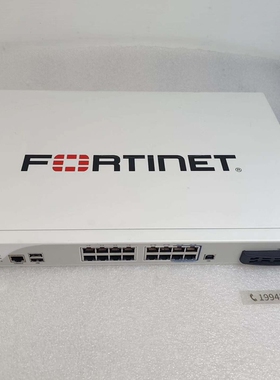 议价飞塔Fortinet FG-200B防火墙，16个千兆电口，