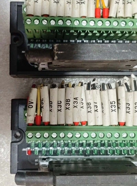 议价QMT008 PLC端子台，32位输入输出，带指示灯