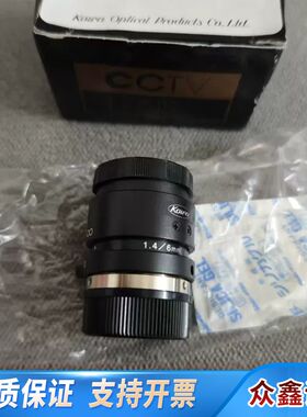 Kowa LM6NCL 6mm工业镜头 光圈F1.4 1/2