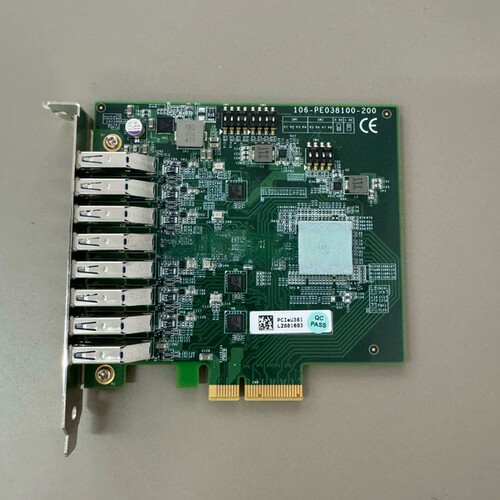 议价工业视觉相机卡USB3.0卡PCIE U381 8口USB采