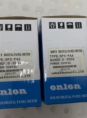安龙ONLON 智能数显表DP3-PAA议价