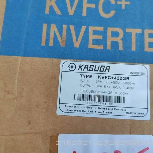 KASUGA变频器KVFC422GR，输入电压380~议价