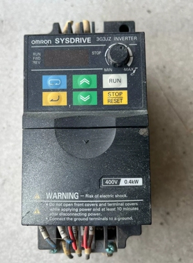 变频器0.4KW 380V 3G3JZ-A4004 拆议价
