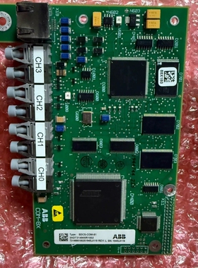 SDCS-COM-81 全新光纤通讯板 3ADT314议价