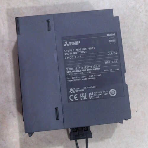 Q系列PLC模块QD77MS4，原装正品，24VDC 0议价