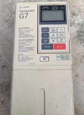 安川变频器CIMR—G7B41P5，