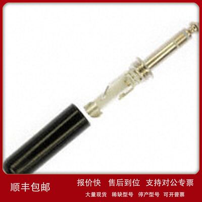 现货Switchcraft/267音频连接器6.35mm PHONE 3P BLACK原装正品议