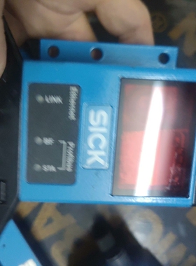 德国SICK西克工业传感器，蓝色外壳，型号OLM100-12