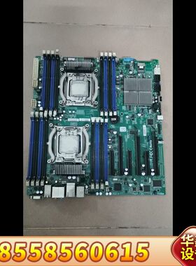 超微主板X9DAI x79主板，新，下机，裸板，二