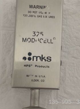 MKS 325 MODUCELL真空计，Boulder制详谈