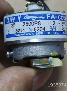 多摩川编码器TS5214N6304，内孔尺寸6mm直孔，用8议价