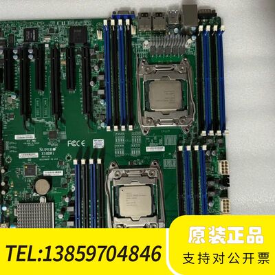 超微X10DRi双路 X99 服务器 主板C612芯组支持议价