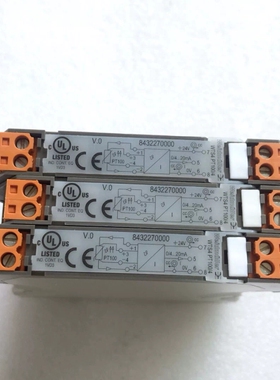 魏德米勒模拟 信号隔离器8432270000 WTS4 PT