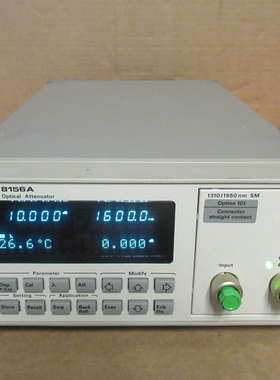 租售/回收美国安捷伦Agilent 8156A光学衰减器和光功率计