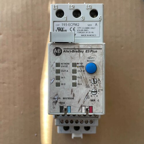 AB罗克维尔继电器，型号:193-EC2DD。正常使用
