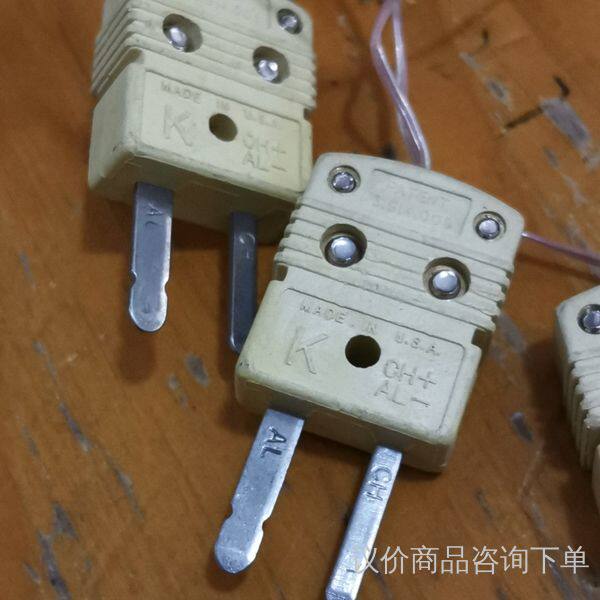 美国Omega热电偶插头 K型高温快速测温接插件耐温260℃ 议价