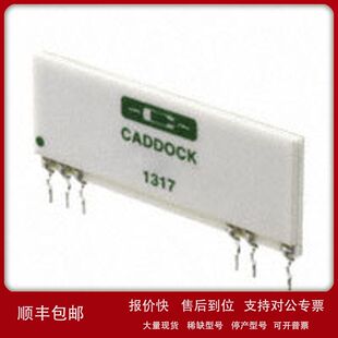 现货Caddock/HVD5-B10M-050-05电阻器阵列2 RES 15SIP原装正品议