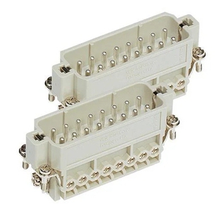 HARTING 浩亭09140123001 组合型重载han10A 12芯压接模块公插芯M
