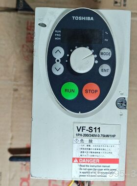 东芝变频器VFS11S-2007PL-WN，0.75kW/2详谈