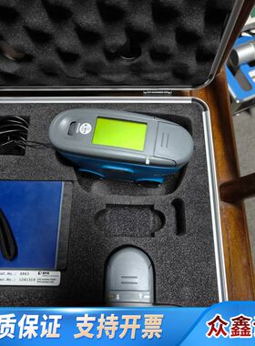 BYK桔皮仪4840波长扫描仪，蓝色机身搭配灰色按键，带