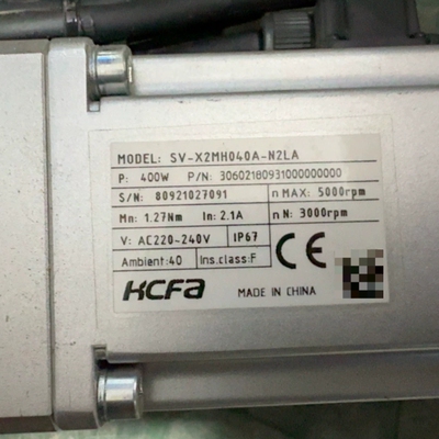 议价KCFA伺服电机 SV-X2MH040A-N2LA