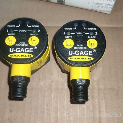 邦纳U-GAGE超声波传感器，型号T30UDPAQ，双输出，详谈