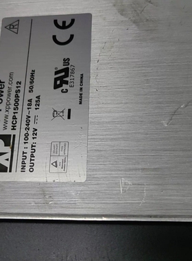 XP Power电源HCP1500PS12模块 12V125询价