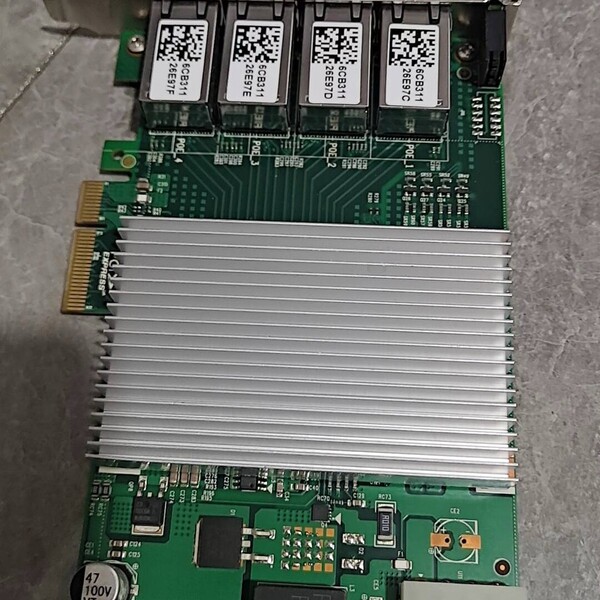 181工控4网口千兆POE网卡PCIe x4 Quad Po