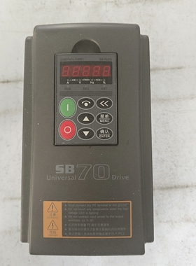 森兰变频器SB70G4，4KW，380V，错，详谈
