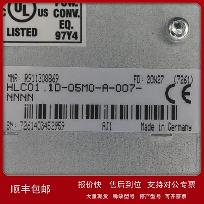 R911308869  HLC01.1D-05M0-A-007-NNNN # Rexroth//力士乐议价