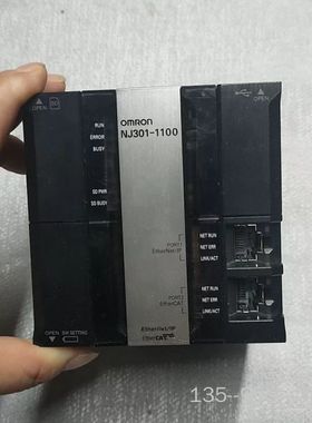 NJ301-1100 PLC主机，制造，双以太详谈