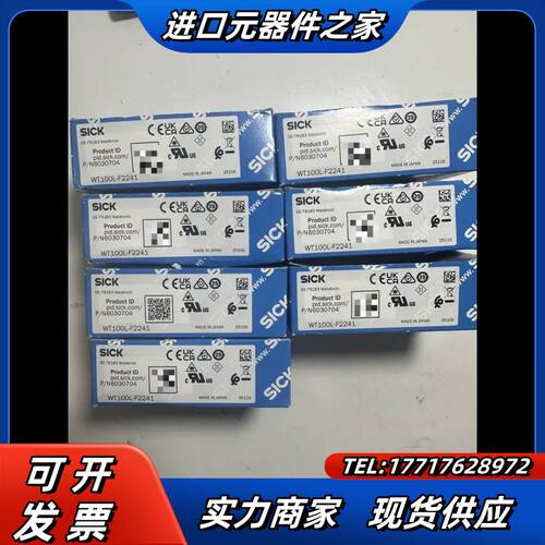 全新SICK西克WT100L-F2241光电传感器，P/议价