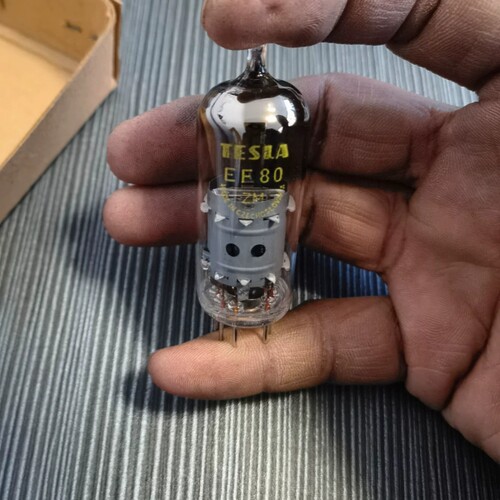 检修捷克TESLA  EF80电子管详询