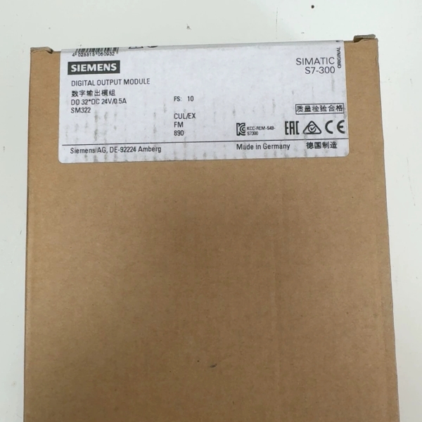 6ES7 322-1BL00-0AA0 图片为 全新