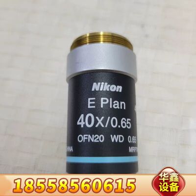 显微镜E plan大口径物镜 40x，40倍平场物镜，比