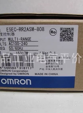 原装E5EC-RR2DSM-800欧姆龙温控器E5EC-RR2DSM-808/E5EC-RR2ASM
