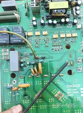 众辰变频器驱动板S14QD22F，型号Z2400-18.5G详谈