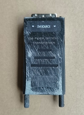 议价单芯两芯迷你dvi光端机光纤发器光纤头外观有点摩擦痕迹 实