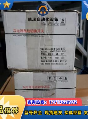 双电源开关全新  SHLQ2-63   63A大电源2P议价