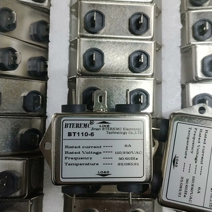 滤波器AC220V6A全新电源滤波器，客户取消订单，现低