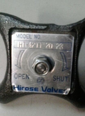 日本广濑HIROSE阀门HG-4211-10-23  JMV-01-SCS-E议价