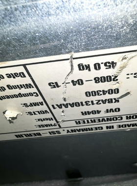 议价奥的斯电梯REGEN变频器OVF-404R/KBA21310