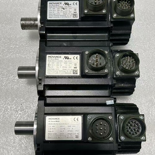 汇川伺服电机MS1H2-10C30CB-A331Z，成色八九议价
